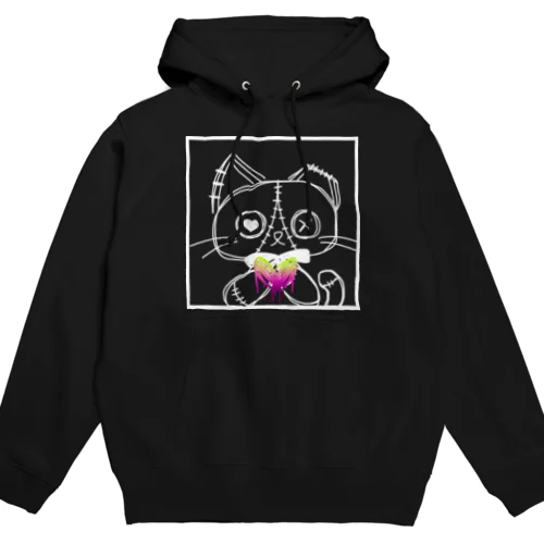 ツギハギねこ Hoodie