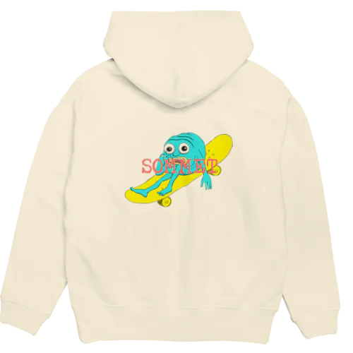 SOMMET monster smoke Hoodie