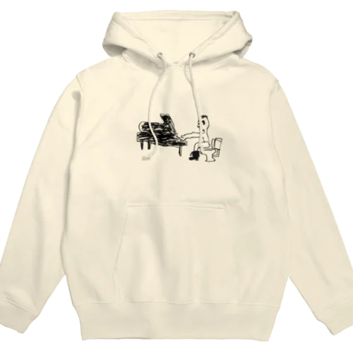 ぴーぴーピアニスト Hoodie