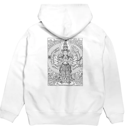 Cannabis 千手観音ビッグシルエットパーカー Hoodie