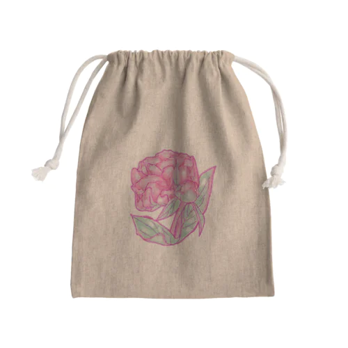 sweet peony ♡ きんちゃく Mini Drawstring Bag