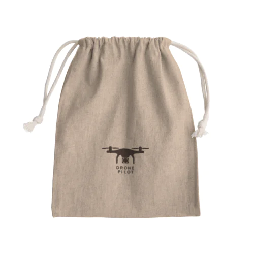 Drone Pilot #0001 Mini Drawstring Bag