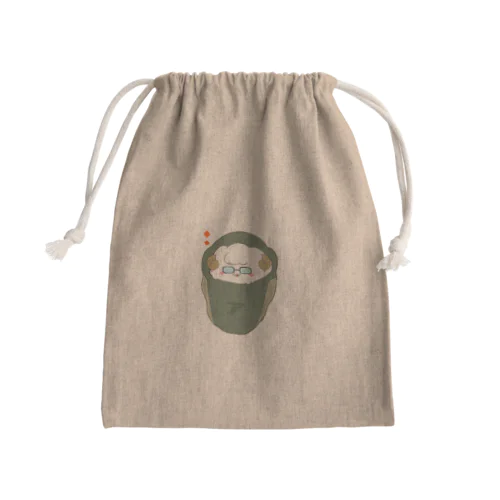 羊 in シュラフ Mini Drawstring Bag