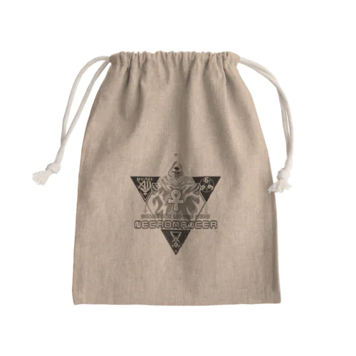 六芒星ネクロマンサー リバースカラー Mini Drawstring Bag
