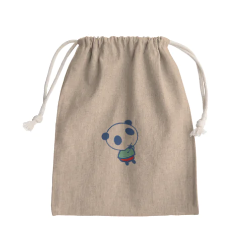 レッドぱんつパンダ Mini Drawstring Bag