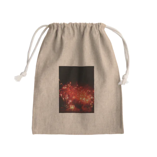 201508161942002　赤い火花 Mini Drawstring Bag