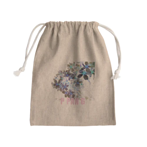 Flower[PPANG] Mini Drawstring Bag