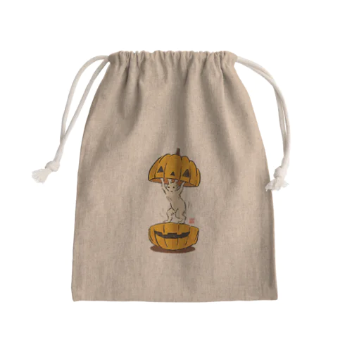 今日もいい天気〜! Mini Drawstring Bag