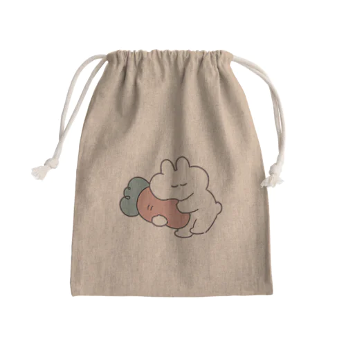 おやすみなさい Mini Drawstring Bag