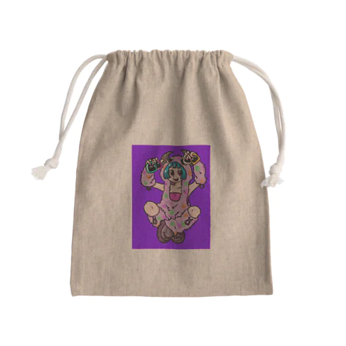 ○ュアアルコール（クラ○ナー）パープル Mini Drawstring Bag