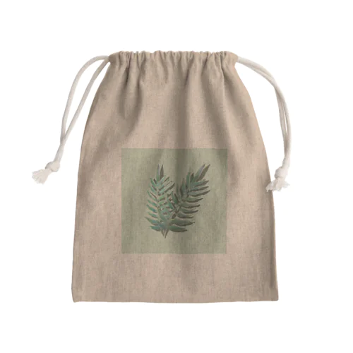 ボタニカル1 Mini Drawstring Bag