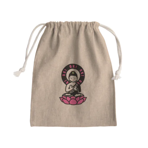 OK! BUDDHA Mini Drawstring Bag