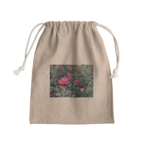 薔薇艶 Mini Drawstring Bag