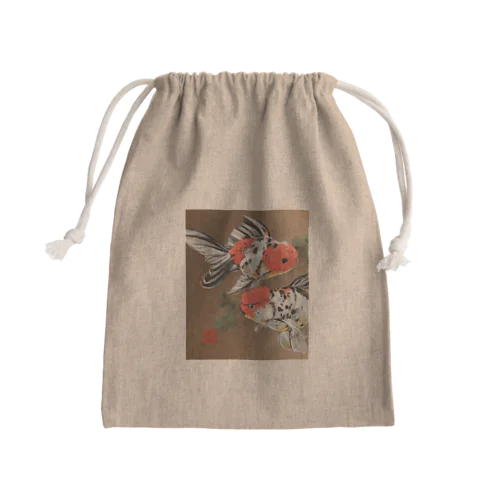 あづまにしき Mini Drawstring Bag