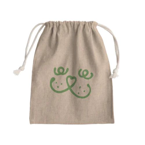 DOGECOの看板犬ぶる Mini Drawstring Bag