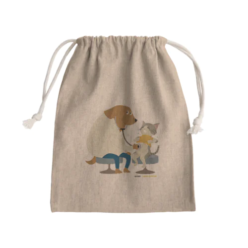 犬のお医者さん Mini Drawstring Bag