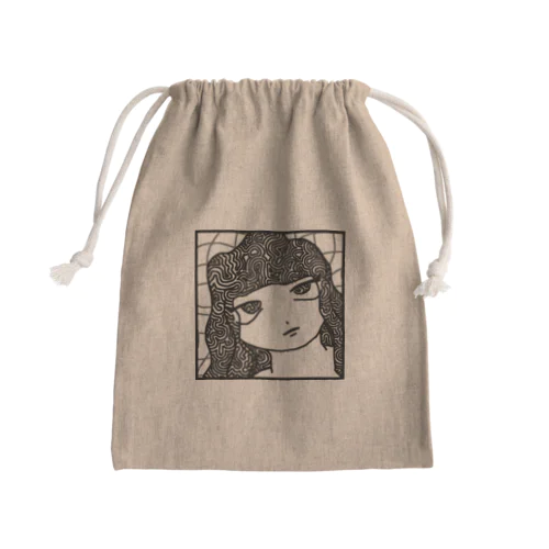 このまま一生ぐにゃぐにゃしてたい Mini Drawstring Bag