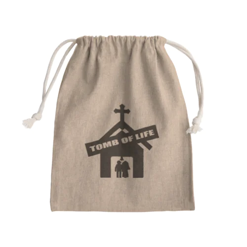 TOMB OF LIFE Mini Drawstring Bag