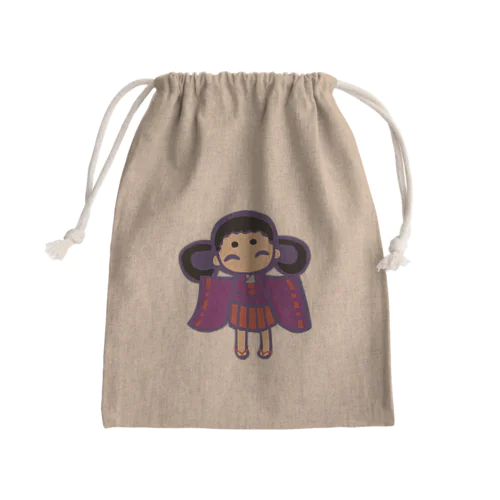 ちび稚児 Mini Drawstring Bag
