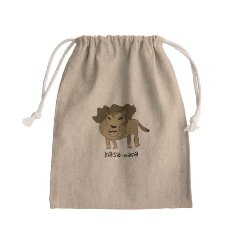 がお～ Mini Drawstring Bag