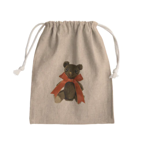 くまさん堂2号 Mini Drawstring Bag