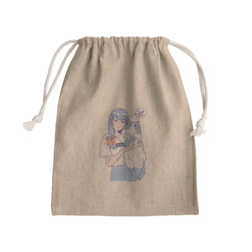 センノイノリ きんちゃく Mini Drawstring Bag