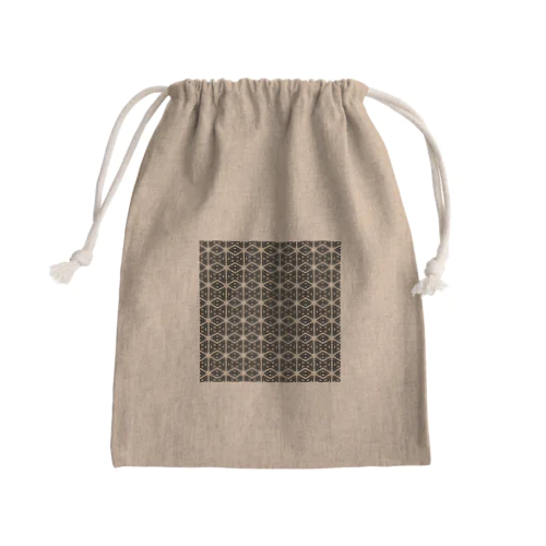 kikagaku shin asagara Mini Drawstring Bag