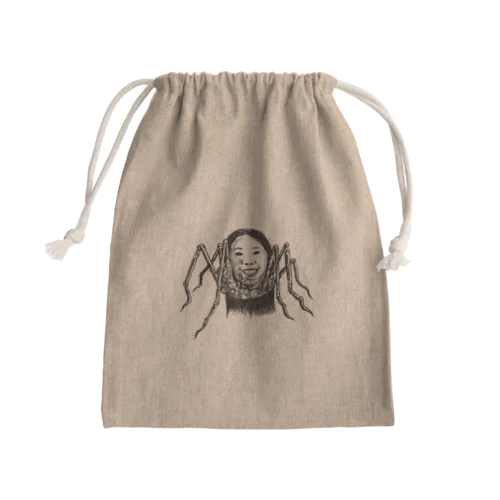 不穏な #001 Mini Drawstring Bag