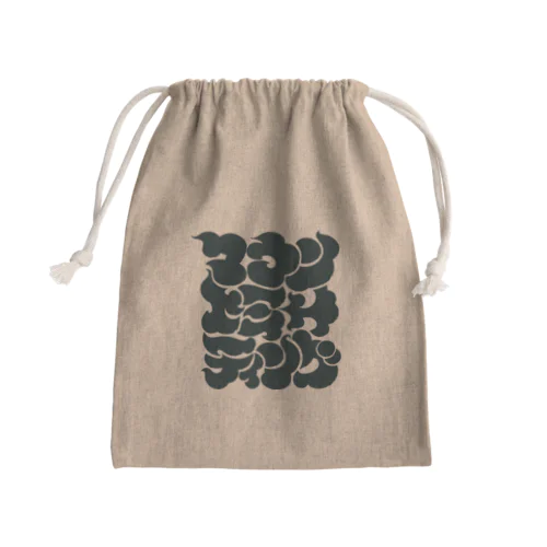 マウントミーティング（泡雲） Mini Drawstring Bag