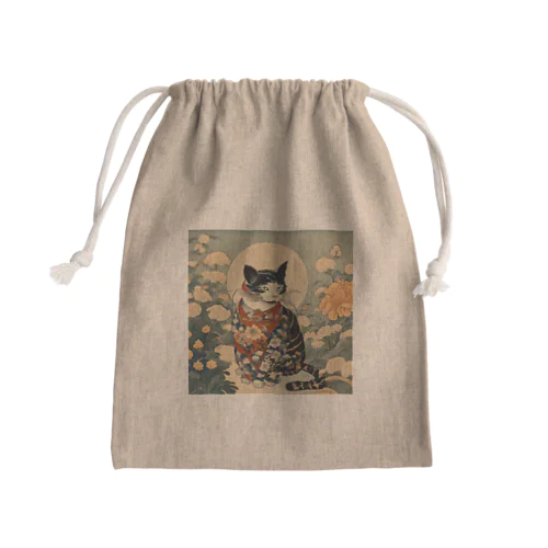 花魅猫 Mini Drawstring Bag