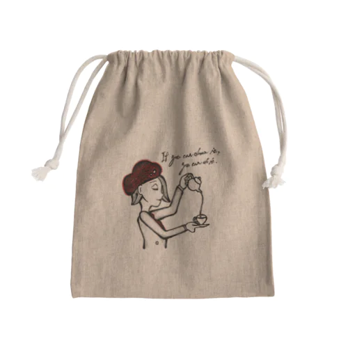 【Raffaello公式】きんちゃく袋 / Raffaello. Mini Drawstring Bag