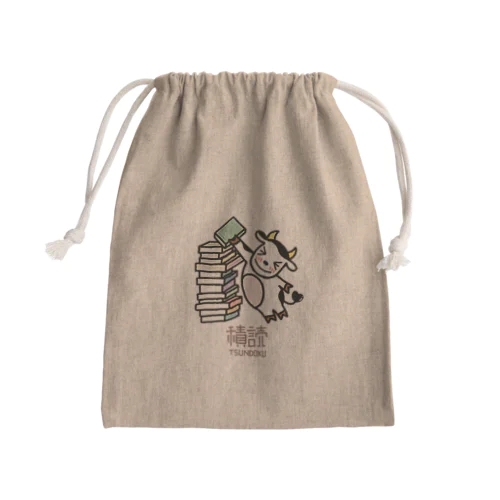 ぎゅーっとTSUNDOKU  Mini Drawstring Bag