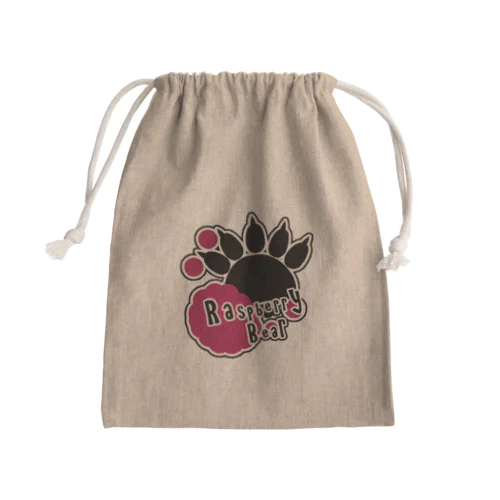 Raspberry Bear OFFICIAL GOODS Mini Drawstring Bag