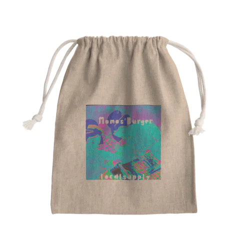 色に狂う Mini Drawstring Bag