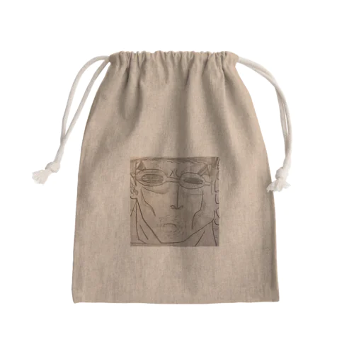 伝説のファイター Mini Drawstring Bag