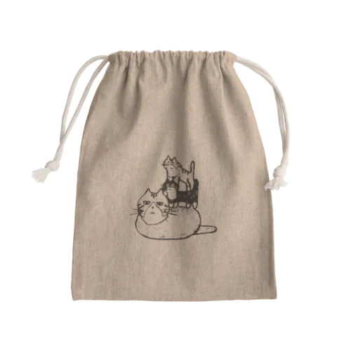 ベーコン Mini Drawstring Bag