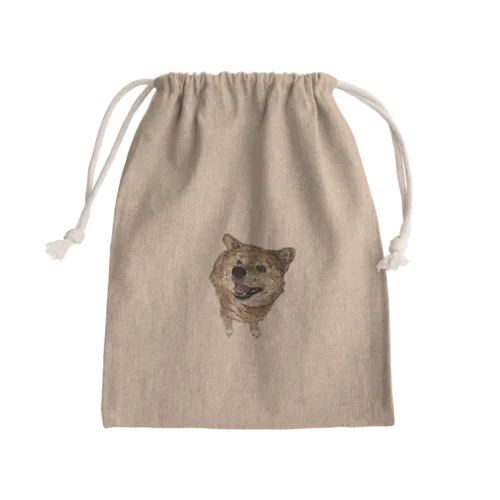 友達の犬 Mini Drawstring Bag