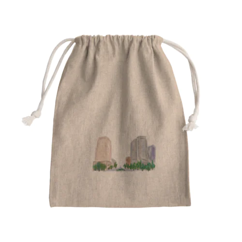 丸の内1 Mini Drawstring Bag