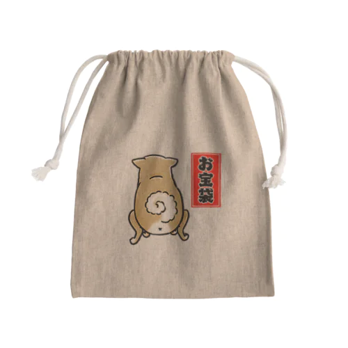 ワンコのお宝　犬 Mini Drawstring Bag