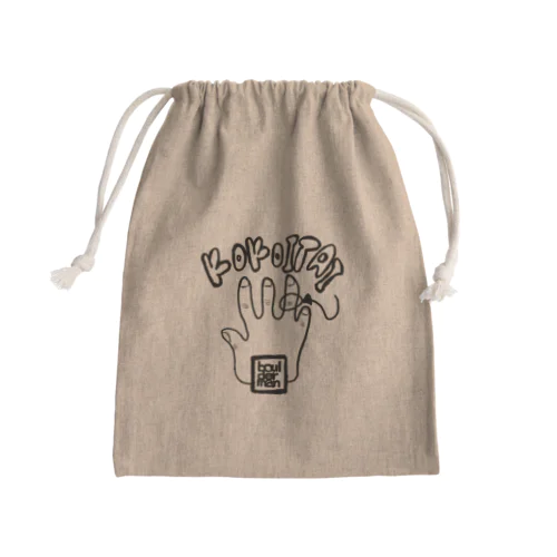 boulderman ボルダーマン　KOKOITAI Mini Drawstring Bag