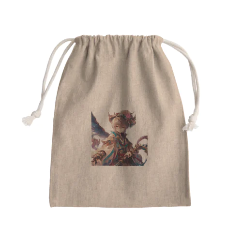 未来女子01 Mini Drawstring Bag