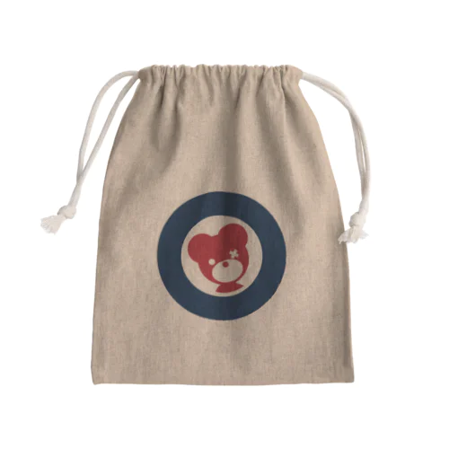 Roundel (Royal Bear Force) Mini Drawstring Bag