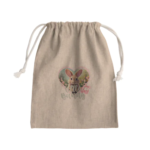 リトルバニー Mini Drawstring Bag