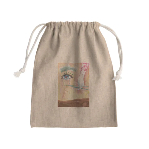 ラーメン大好き人間 Mini Drawstring Bag