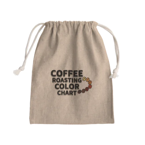 COFFEE ROASTING COLOR CHART Mini Drawstring Bag