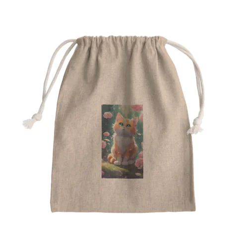 自然の神様 Mini Drawstring Bag