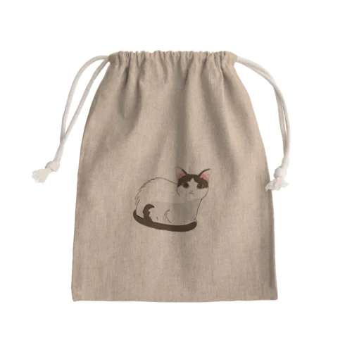 ニャンチューバーのしろころ Mini Drawstring Bag