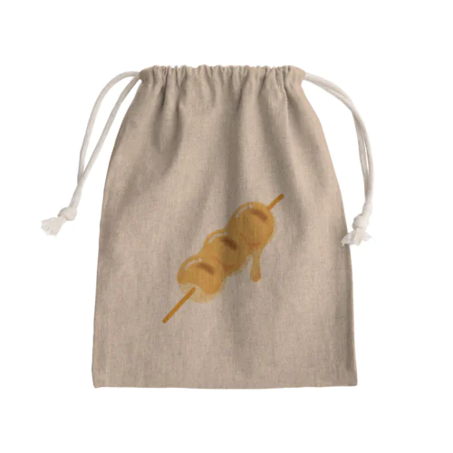 とろけるみたらしだんご Mini Drawstring Bag