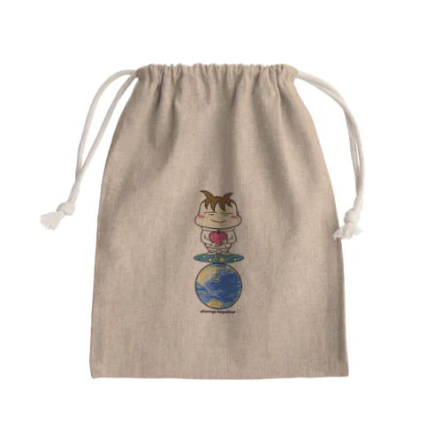 Always Together  Mini Drawstring Bag