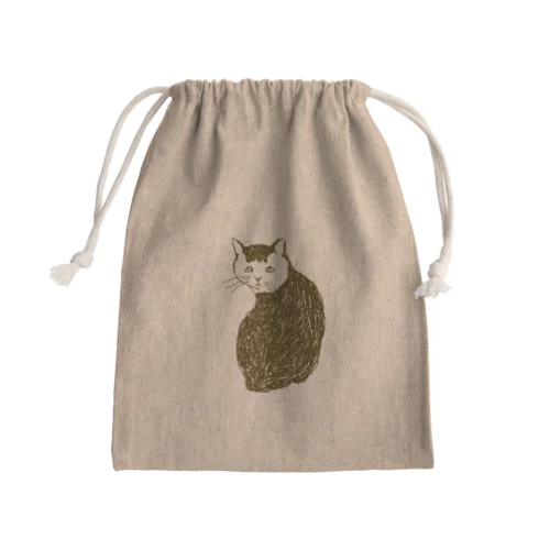 ネコ（Tシャツ・パーカー・グッズ・ETC） Mini Drawstring Bag
